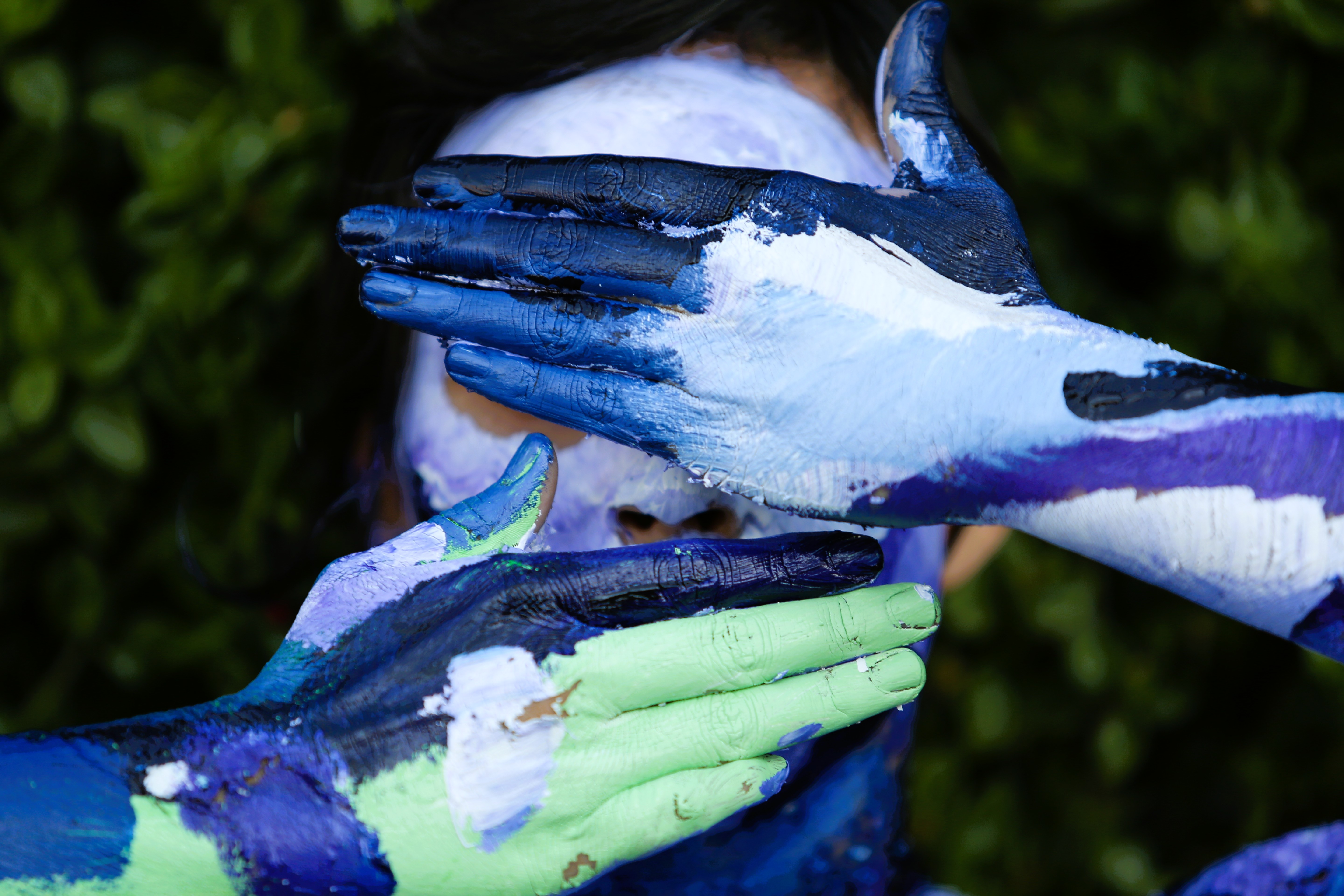 07.2 - SERIE: MUJER AZUL II - CUERPOS PINTADOS - 2014–2019