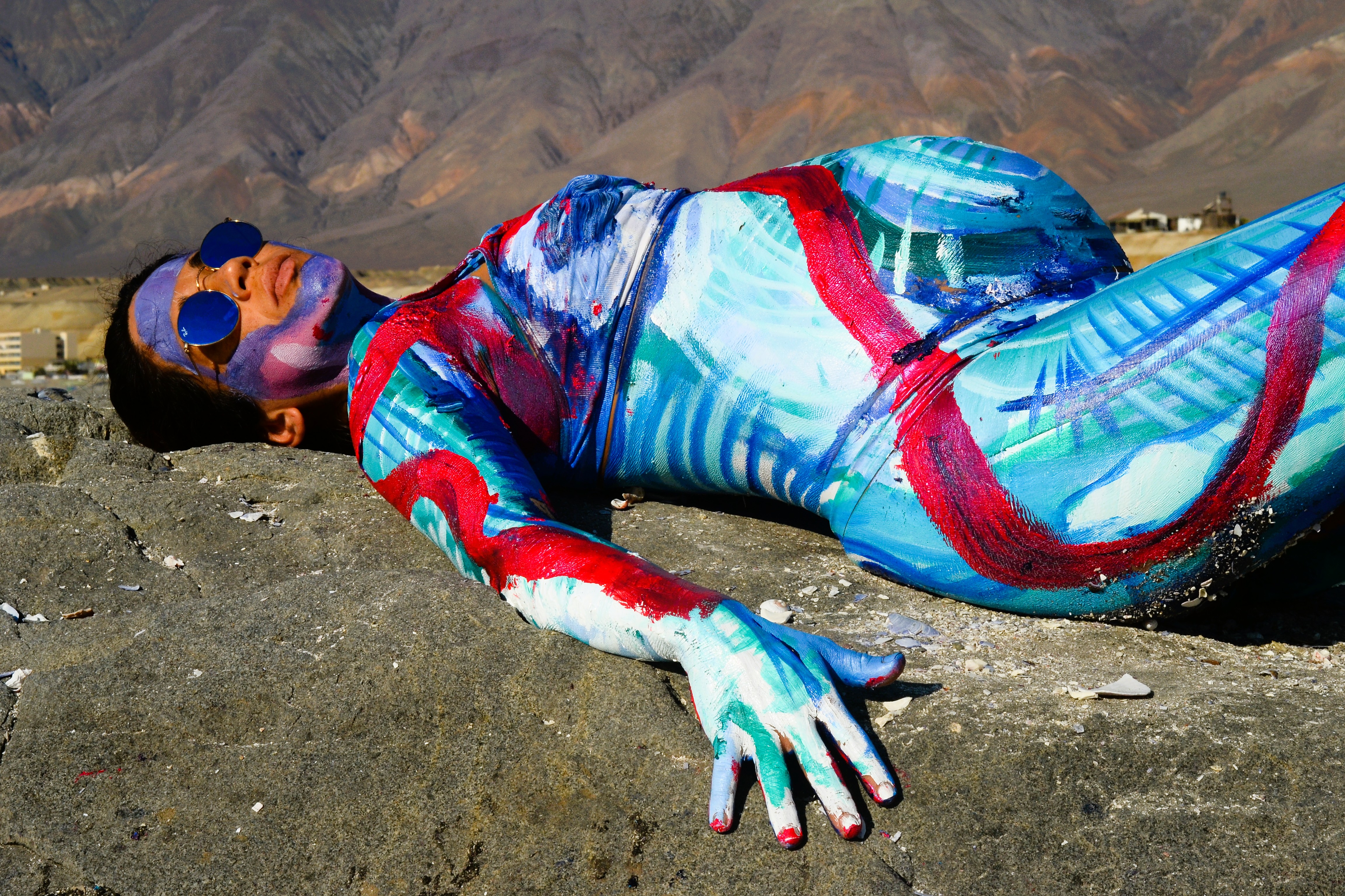 07.16 - SERIE: MUJER AZUL XVI - CUERPOS PINTADOS - 2014 - 2019 