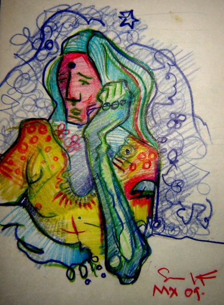 COLEGA EN LA BIBLIOTECA DE LA UNAM 