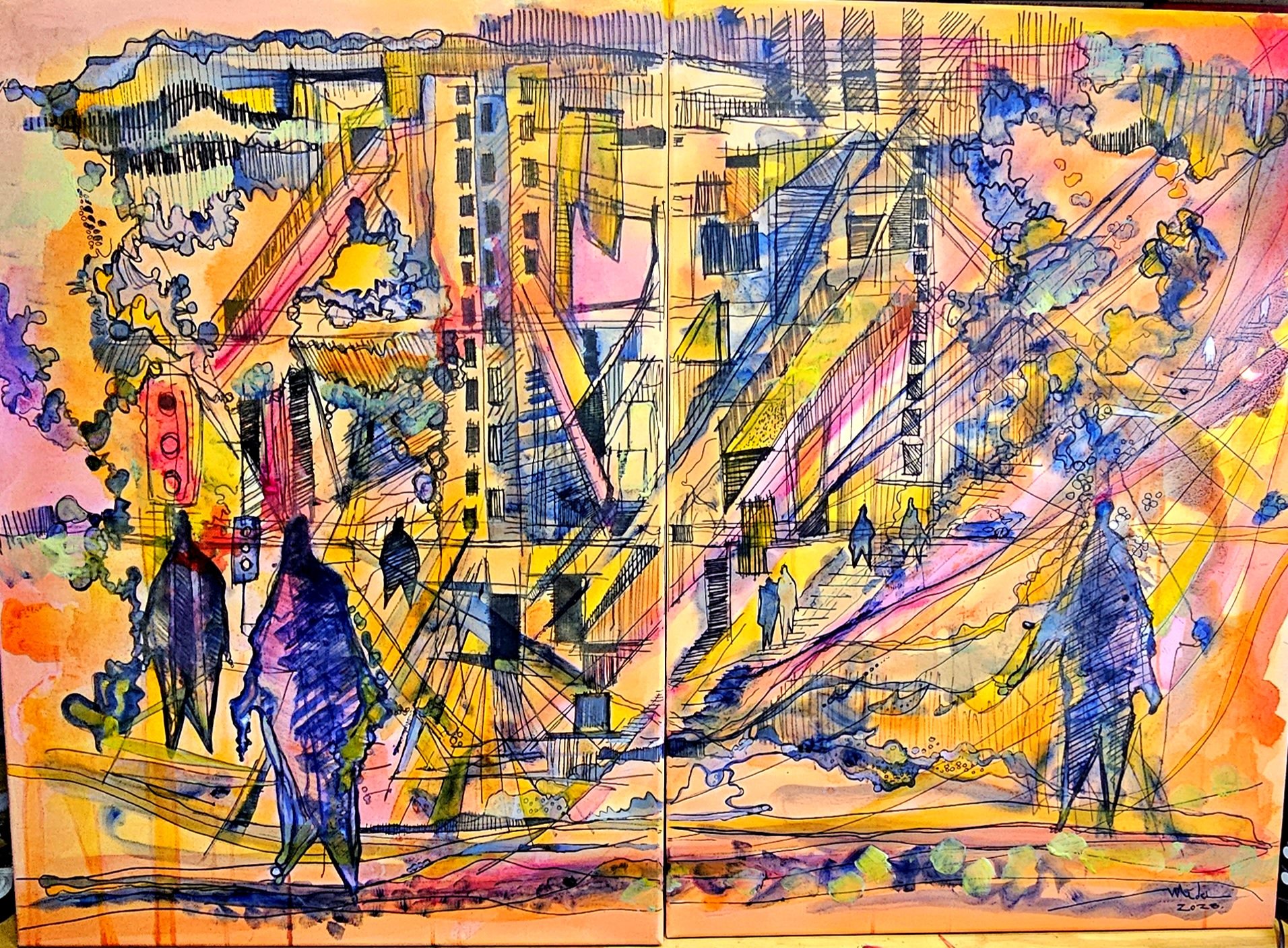 Antofagasta de los cerros y las escaleras