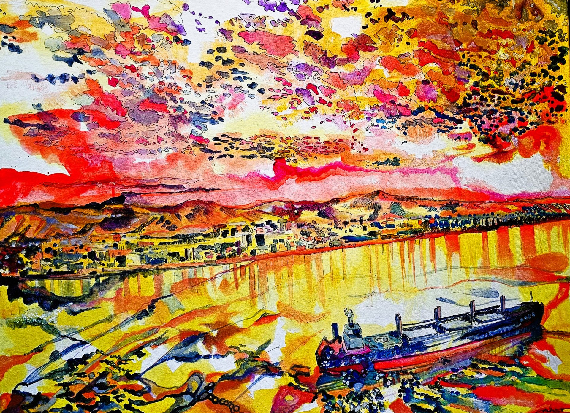 Antofagasta desde el mar