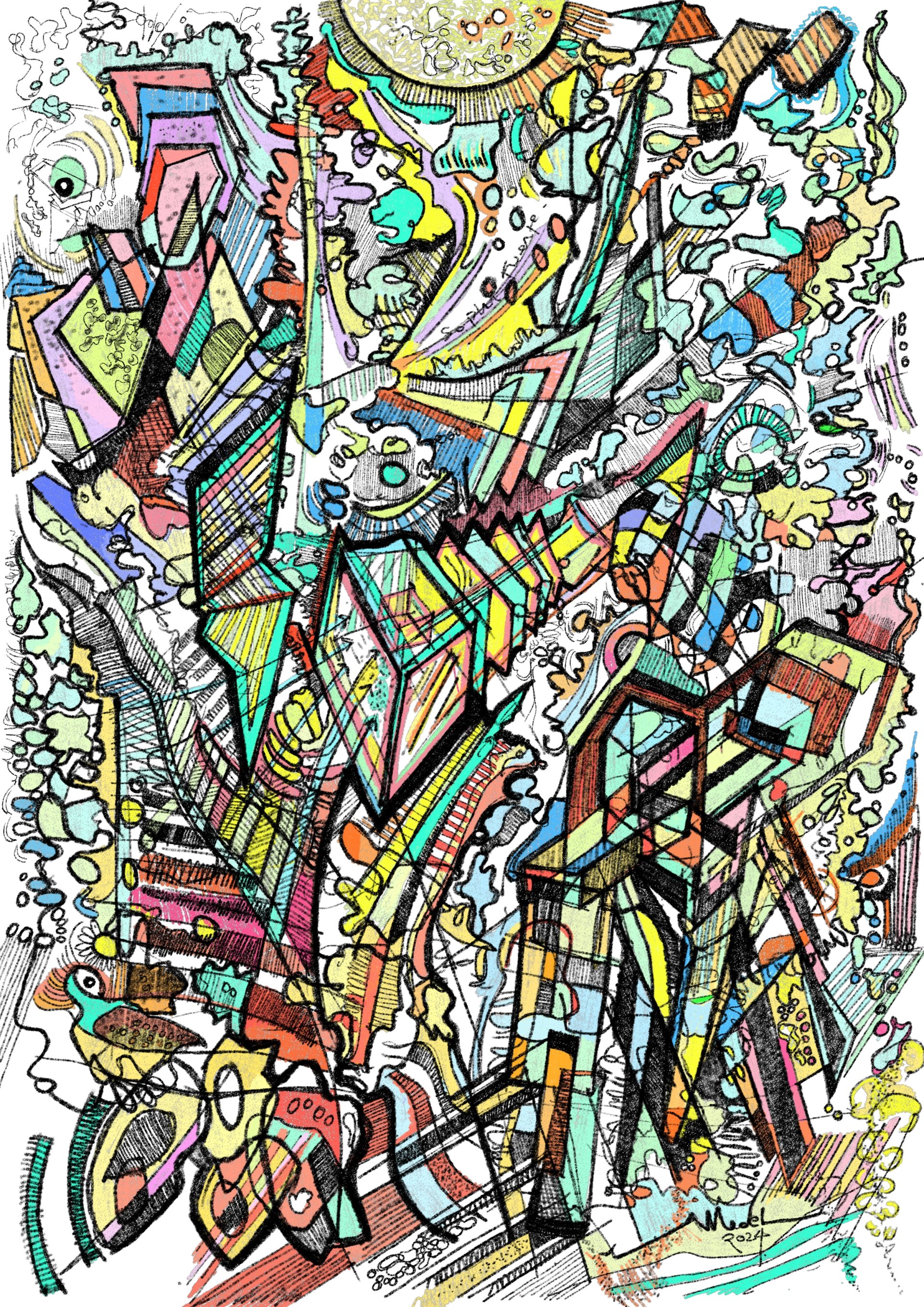 Abriendo la caja de matta 