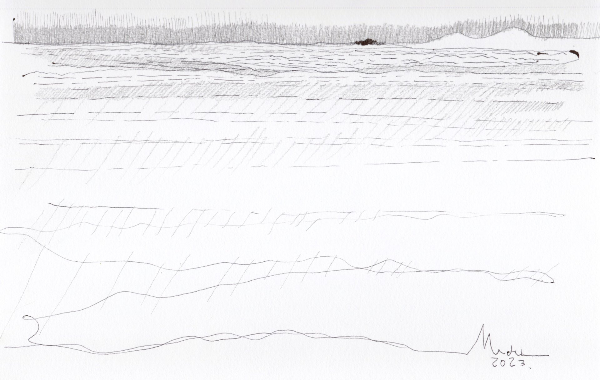 Sombra en el horizonte