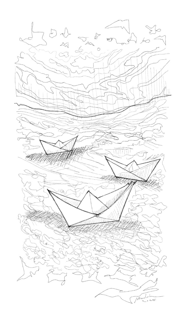 BARQUITO DE PAPEL EN EL CERROS 