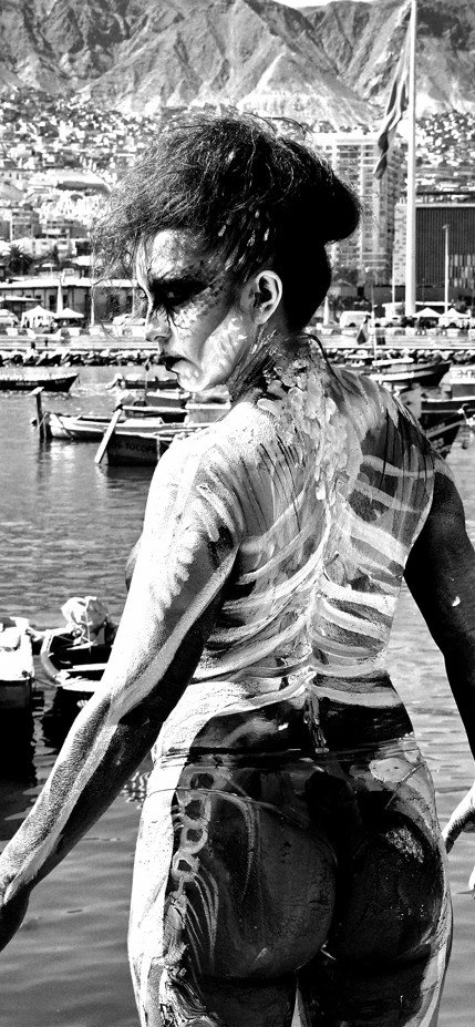 CUERPOS PINTADOS 2025 - MUJER DEL MAR 1 - CAMANCHACA