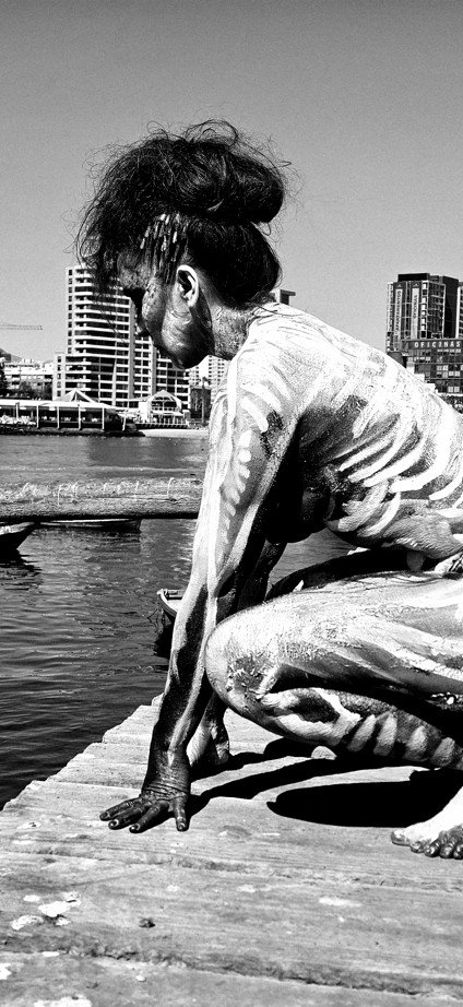 CUERPOS PINTADOS 2025 - MUJER DEL MAR 1 - CAMANCHACA