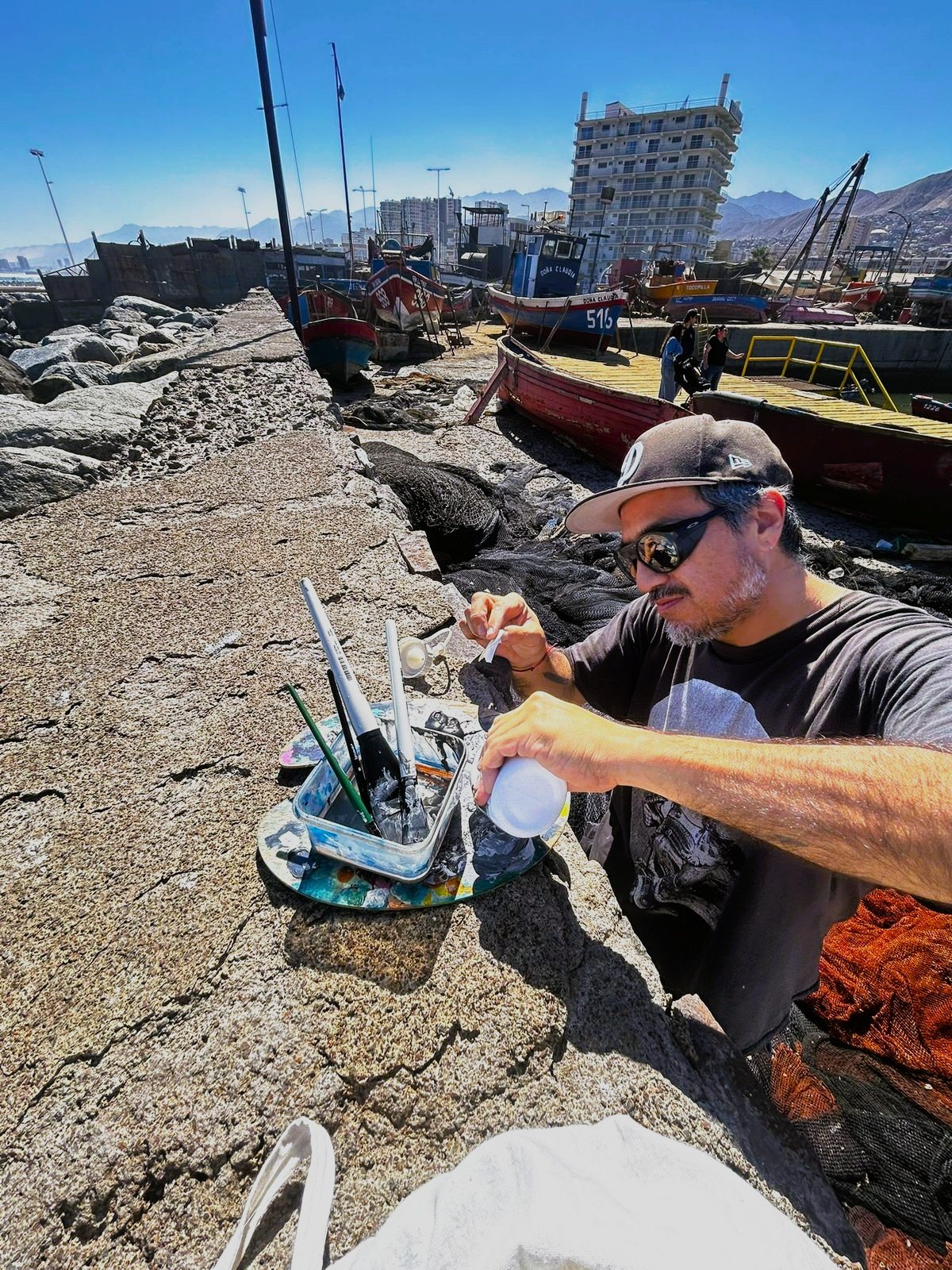 CUERPOS PINTADOS 2025 - MUJER DEL MAR 1 - CAMANCHACA