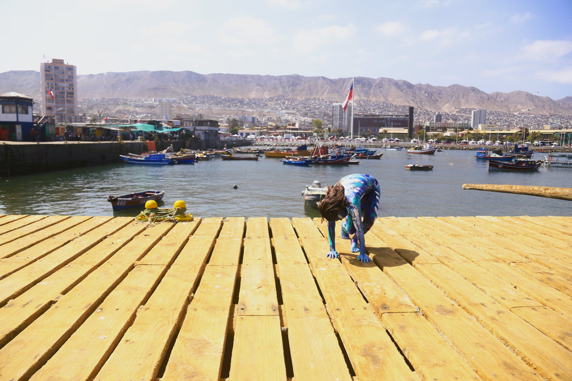Serie CUERPOS PINTADOS 2025 - MUJER DEL MAR 2 - BRUMA