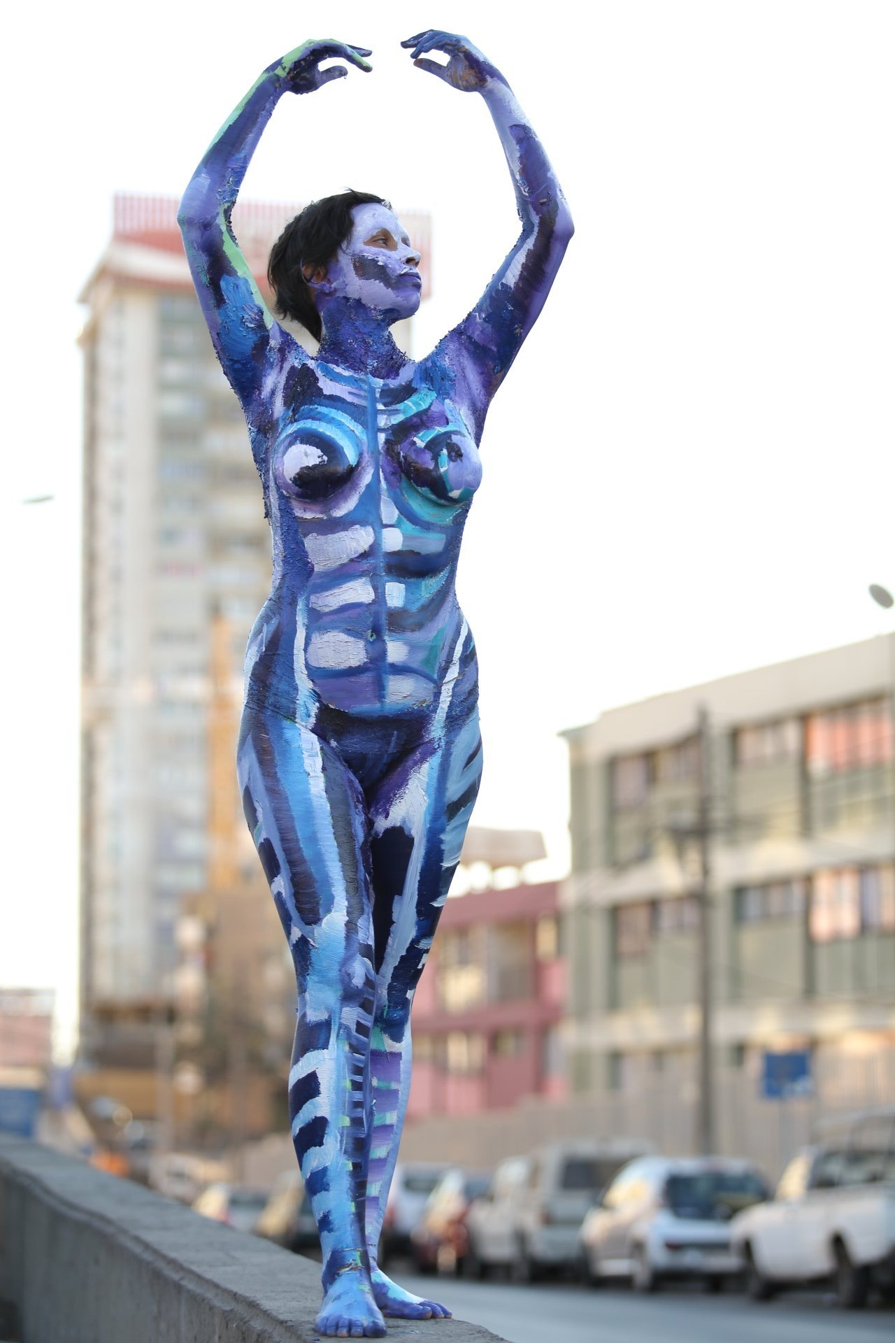 MUJER AZUL 2 